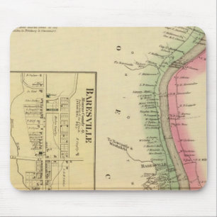 Tapis De Souris Rivière et vallée de l'Ohio supérieur