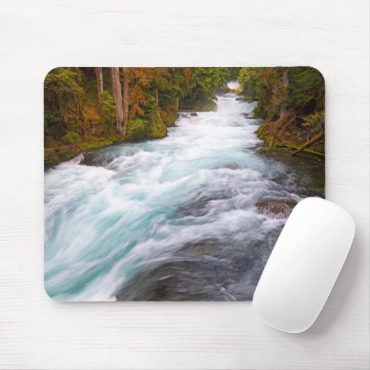 Tapis De Souris Rivière McKenzie | Oregon (Avec souris)