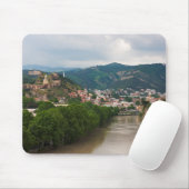 Tapis De Souris Rivière Mt'k'vari coulant, Tbilisi (Avec souris)