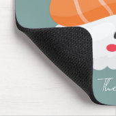 Tapis De Souris Riz et brillance, chat sushi (Coin)