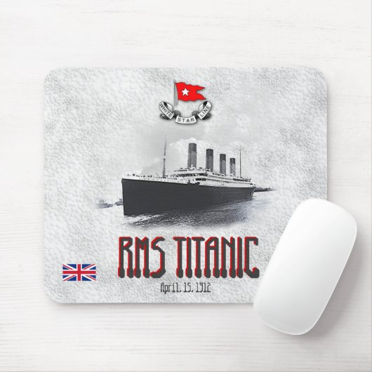 Tapis De Souris RMS Titanic (Avec souris)