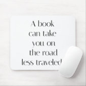 Tapis de souris Road Less Traveled (Avec souris)