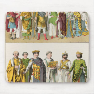 Tapis De Souris Robe à la cour bizantine