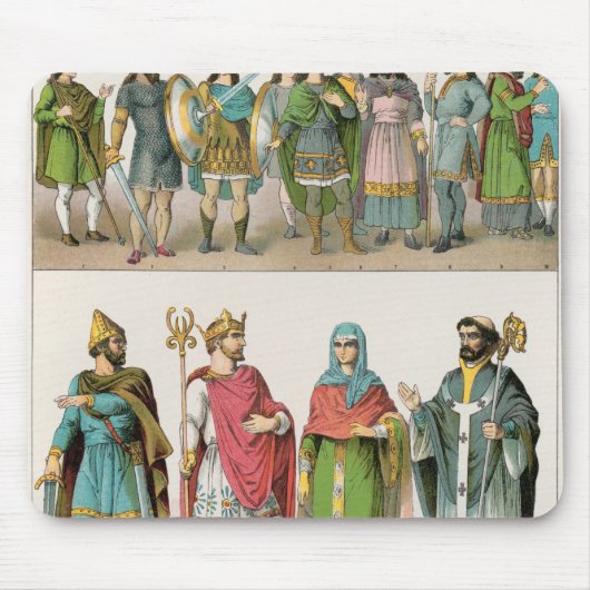 Tapis De Souris Robe anglo-saxonne (Devant)