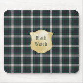 Tapis De Souris Robe Black Watch moderne Original Tartan écossais (Devant)