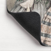 Tapis De Souris Robe de jour pour 1858, gravée par Barreau (Coin)