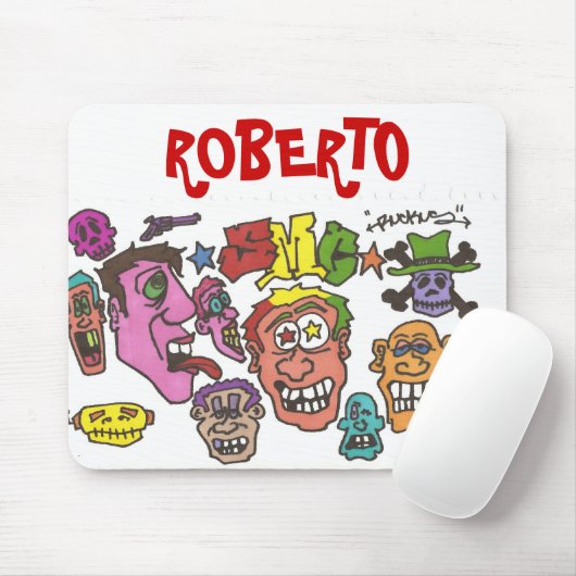 TAPIS DE SOURIS , ROBERT0 (Avec souris)