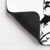 Tapis De Souris Robert E. Lee -- Noir et blanc (Coin)