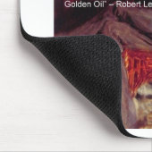 Tapis De Souris Robert Louis Stevenson & Quota CBD is Golden Oil (Coin)