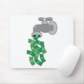 Tapis De Souris Robinet d'argent (Avec souris)