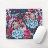 Tapis De Souris Robins dans le jardin 3 (Avec souris)