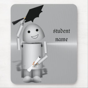 Tapis De Souris Robo-x9 Graduate - Casquettes fermés en fête