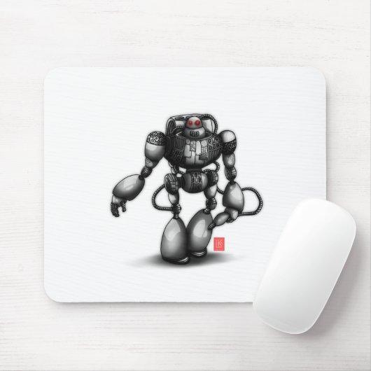 Tapis De Souris Robot (Avec souris)
