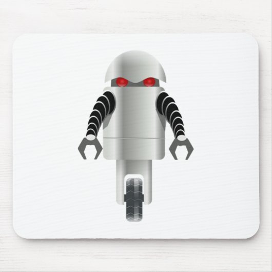 Tapis De Souris Robot de bande dessinée (Devant)