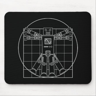 Tapis De Souris Robot de da Vinci Vitruvian