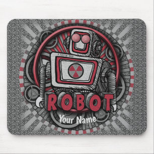 Tapis de souris Robot de la Nouvelle République