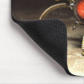 Tapis De Souris Robot de spectateur de Steampunk par l'artiste (Coin)