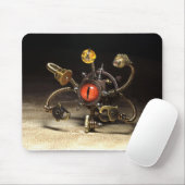Tapis De Souris Robot de spectateur de Steampunk par l'artiste (Avec souris)