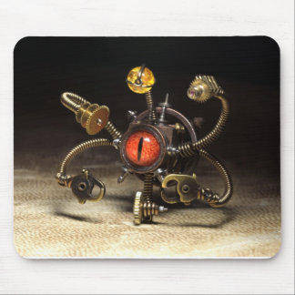 Tapis De Souris Robot de spectateur de Steampunk par l'artiste