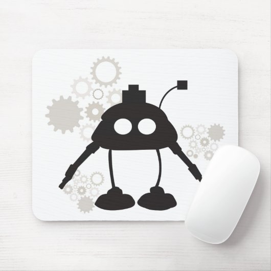 Tapis De Souris Robot et vitesses Mousepad (Avec souris)