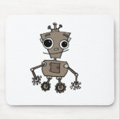 Tapis De Souris Robot heureux (Devant)