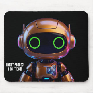 Tapis de souris robot IA Cyberpunk #00003 | AIC Te