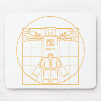 Tapis De Souris Robot Mousepad de da Vinci Vitruvian