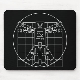 Tapis De Souris Robot Mousepad de da Vinci Vitruvian