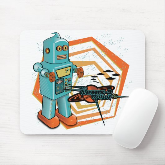 Tapis De Souris Robot O'Rama (Avec souris)