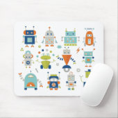 Tapis De Souris Robots (Avec souris)