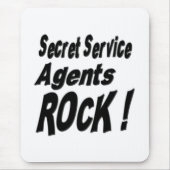 Tapis De Souris Roche d'agents de service secret ! Mousepad (Devant)