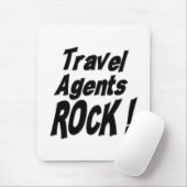 Tapis De Souris Roche d'agents de voyage ! Mousepad (Avec souris)