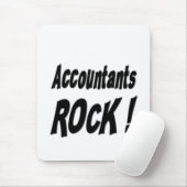 Tapis De Souris Roche de comptables ! Mousepad (Avec souris)
