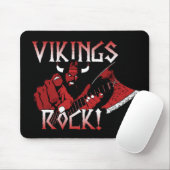 Tapis De Souris Roche Mousepad de Vikings (Avec souris)