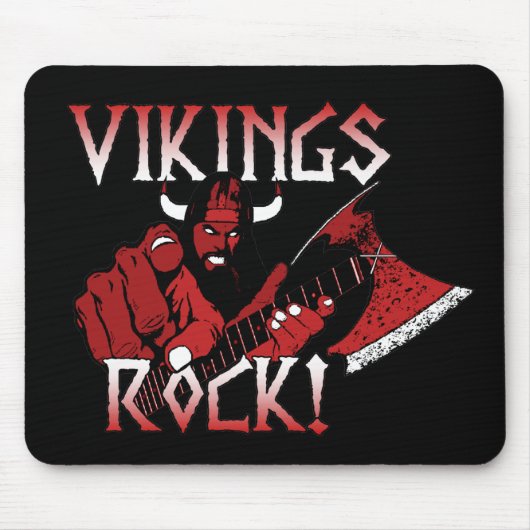 Tapis De Souris Roche Mousepad de Vikings (Devant)