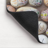 Tapis De Souris Roches de chat de gratitude (Coin)