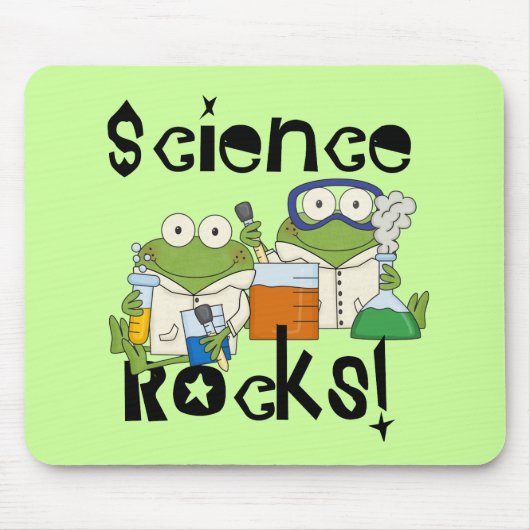 Tapis De Souris Roches de la Science de grenouilles (Devant)
