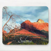 Tapis De Souris Roches rouges pittoresques de Sedona (Devant)