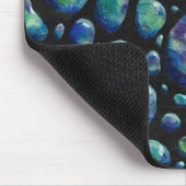 Tapis De Souris Roches Turquoise dans l'espace Oeuvre originale (Coin)