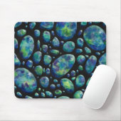 Tapis De Souris Roches Turquoise dans l'espace Oeuvre originale (Avec souris)