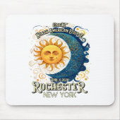 Tapis De Souris Rochester New York 2024 Éclipse solaire totale Avr (Devant)