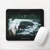 Tapis De Souris Rocheuse Cascade & Faune Mousepad (Avec souris)