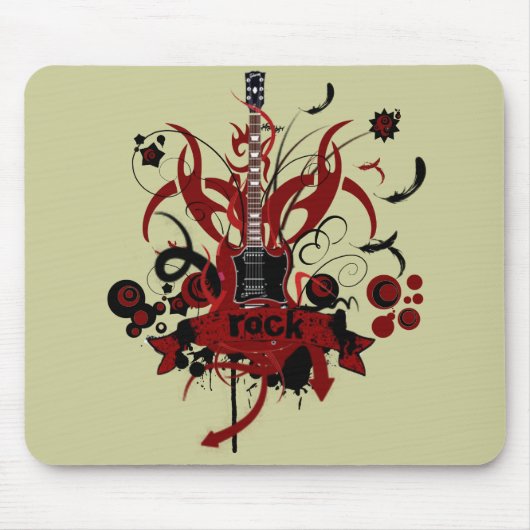 Tapis de souris Rock (Devant)