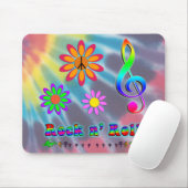 Tapis De Souris Rock n'Roll (Avec souris)