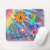 Tapis De Souris Rock n'Roll (Avec souris)