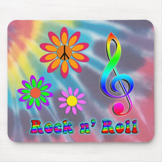 Tapis De Souris Rock n'Roll (Devant)