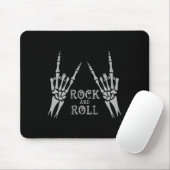 Tapis De Souris Rock On Band Tee - shirts For Women Rock And Roll  (Avec souris)