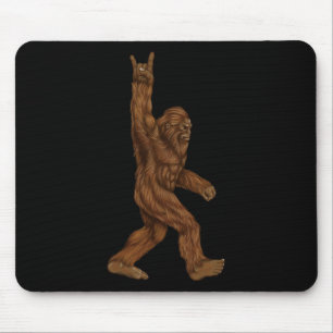 Tapis De Souris Rock On Bigfoot - Concert Buddy - Hand Drake Sasqu