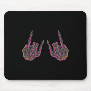 Tapis De Souris Rock On Rock Star Buddy Concert - Halloween Skelet