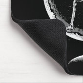 Tapis De Souris Rock On Skeleton Moon Shirt - Funny Halloween Rock (Coin)